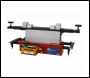 Sealey SJBEX200A Air Jacking Beam 2 Tonne with Arm Extenders & Flat Roller Supports
