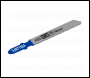 Sealey SJBT118A Jigsaw Blade for Metal 92mm 17-24tpi - Pack of 5