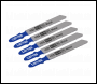 Sealey SJBT118B Jigsaw Blade Metal 92mm 11-14tpi - Pack of 5