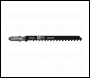 Sealey SJBT144D Jigsaw Blade for General Wood 100mm 6tpi - Pack of 5