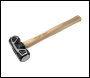 Sealey SLH041 Premier Short Handle Sledge Hammer with Hickory Shaft 4lb