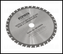 Sealey SM180B36 Cut-Off Saw Blade Ø180 x 1.9mm/Ø20mm 36tpu