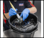Sealey SM220 Portable Parts Washer Bucket with Brush 14L