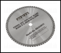 Sealey SM355B72 Cut-Off Saw Blade Ø355 x 2.4mm/Ø25.4mm 72tpu