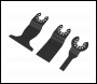 Sealey SMTC3 Multi-Tool Universal Cutting Blade Set 3pc