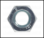 Sealey SN10 Steel Nut DIN 934 - M10 Zinc Pack of 100