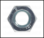 Sealey SN10 Zinc Plated Steel Nut M10, DIN 934 - Pack of 100