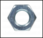 Sealey SN12 Zinc Plated Steel Nut M12, DIN 934 - Pack of 25