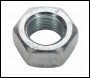 Sealey SN20 Steel Nut DIN 934 - M20 Zinc Pack of 10