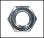 Sealey SN6 Zinc Plated Steel Nut M6, DIN 934 - Pack of 100