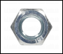 Sealey SN8 Zinc Plated Steel Nut M8, DIN 934 - Pack of 100
