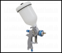 Sealey SP01 Premier Professional SP Gravity Feed Spray Gun 1.4mm Set-Up