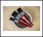 Sealey SPBS3 Pure Bristle Paint Brush Set 3pc