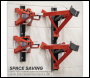 Sealey SR56 Axle Stand Storage Rack 5 & 6 Tonne
