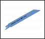 Sealey SRBR622EF Reciprocating Saw Blade for Metal 150mm 18tpi - Pack of 5