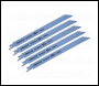 Sealey SRBR922AF Reciprocating Saw Blade for Metal 230mm 24tpi - Pack of 5
