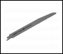 Sealey SRBRB922F Multipurpose Reciprocating Saw Blade 230mm 5-8tpi - Pack of 5