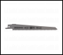 Sealey SRBS644H Reciprocating Saw Blade for Clean Wood 150mm 10tpi - Pack of 5