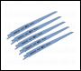Sealey SRBS811D Reciprocating Saw Blade for Clean Wood 200mm 6tpi - Pack of 5