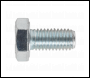 Sealey SS1020 HT Setscrew M10 x 20mm 8.8 Zinc Pack of 25