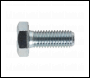 Sealey SS1025 HT Setscrew M10 x 25mm 8.8 Zinc Pack of 25