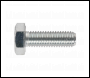 Sealey SS1030 HT Setscrew M10 x 30mm 8.8 Zinc Pack of 25