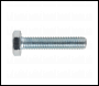 Sealey SS1050 HT Setscrew M10 x 50mm 8.8 Zinc Pack of 25