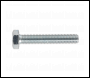 Sealey SS1060 HT Setscrew M10 x 60mm 8.8 Zinc Pack of 25