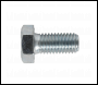 Sealey SS1225 HT Setscrew M12 x 25mm 8.8 Zinc Pack of 25