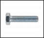 Sealey SS1250 HT Setscrew M12 x 50mm 8.8 Zinc Pack of 25