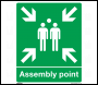 Sealey SS37P1 Worksafe® Assembly Point Safety Sign - Rigid Plastic