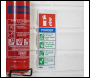 Sealey SS52V1 Worksafe® Powder Fire Extinguisher Safety Sign - Self-Adhesive Vinyl