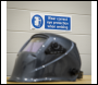 Sealey SS54P1 Worksafe® Wear Eye Protection When Welding Safety Sign - Rigid Plastic