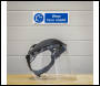 Sealey SS55V1 Worksafe® Wear Face Shield Safety Sign - Self-Adhesive Vinyl