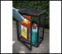 Sealey SS59V1 Worksafe® Flammable Gas Safety Sign - Self-Adhesive Vinyl