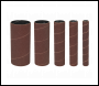 Sealey SS5ASS Assorted Sanding Sleeves 80 Grit - Pack of 5