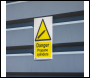 Sealey SS62V1 Worksafe® Danger Propane Cylinders Safety Sign - Self-Adhesive Vinyl