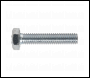 Sealey SS630 HT Setscrew M6 x 30mm 8.8 Zinc Pack of 50