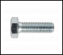 Sealey SS825 HT Setscrew M8 x 25mm 8.8 Zinc Pack of 50