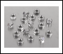 Sealey SS8 Stainless Steel Full Nut M8 x 1.25mm pitch, DIN 934 - Pack of 100