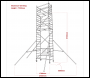 Sealey SSCL4 Platform Scaffold Tower Extension Pack 4 EN 1004-1