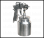 Sealey SSG2 General-Purpose Suction Feed Spray Gun 1.5mm Set-Up