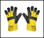 Sealey SSP13/6 Worksafe® Rigger's Gloves with Hide Palm - Pack of 6 Pairs