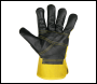 Sealey SSP13/6 Worksafe® Rigger's Gloves with Hide Palm - Pack of 6 Pairs