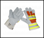 Sealey SSP14HV Worksafe® Reflective Rigger's Gloves - Pair