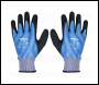 Sealey SSP49L Worksafe® Waterproof Latex Gloves, Large - Pair