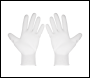 Sealey SSP50L/6 Worksafe® White Precision Grip Gloves, Large - Pack of 6 Pairs