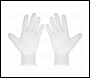 Sealey SSP50L/B120 Worksafe® White Precision Grip Gloves, Large - Box of 120 Pairs
