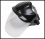 Sealey SSP78 Deluxe Brow Guard with Aspherical Polycarbonate Full Face Shield