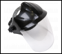 Sealey SSP78 Deluxe Brow Guard with Aspherical Polycarbonate Full Face Shield